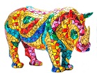 Barcino Design Carnival neushoorn 15 cm