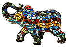 Barcino Design olifant trompetterend